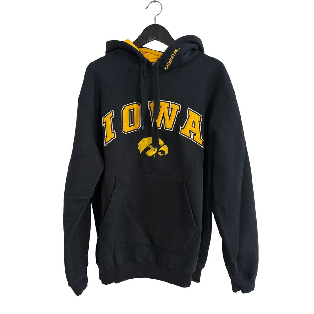 University of Iowa Hawkeyes Stitched Hoodie Sweatshirt Size L